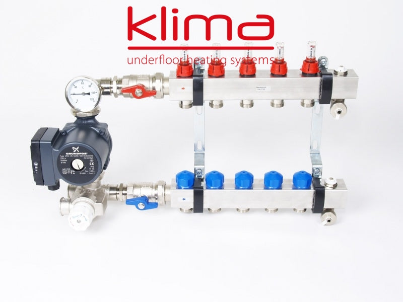Quality Underfloor Heating Manifolds for a pain free system